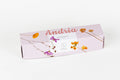 CBD -  5 Hearts Shaped Shower Steamers/ fizzies with CBD - in a Gift Box - Can be personalized. (THC free)